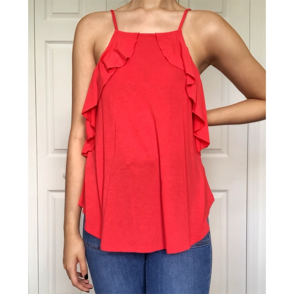Coral colored top